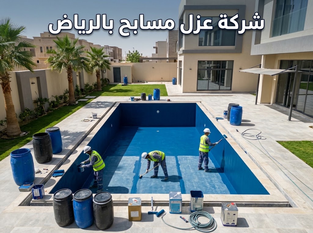 شركة عزل مسابح بالرياض 0506065042 خصم 25%