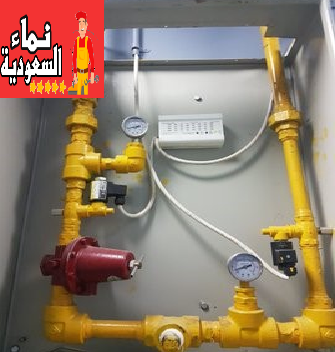 تمديدات الغاز المركزي