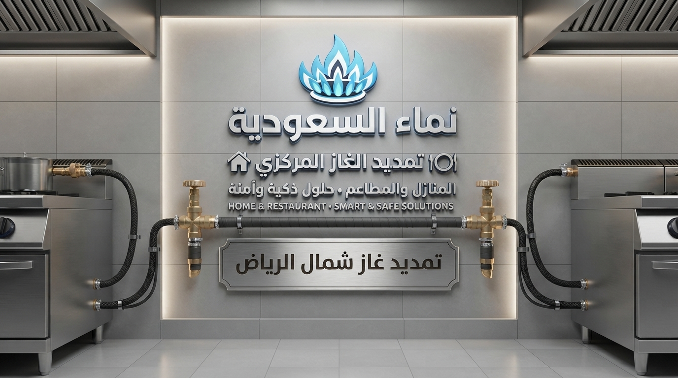 تمديد غاز شمال الرياض | 7 خدمات للغاز المركزي